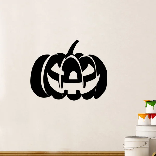 Halloween Black Pumpkin Wall Sticker Hallowmas Wedding Stickers Vinyl Waterproof Wallpaper Room Decoration Decal Removable
Halloween Black Pumpkin Wall Sticker Hallowmas Wedding Stickers Vinyl Waterproof Wallpaper Room Decoration Decal Removable
