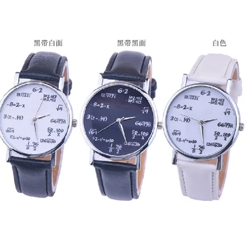 100pcs/lot, Fashion Math Square Root Watch Funny Numbers Comment Women Men Dress Casual Analog Quartz PU Leather Wrist Watch
100pcs/lot, Fashion Math Square Root Watch Funny Numbers Comment Women Men Dress Casual Analog Quartz PU Leather Wrist Watch