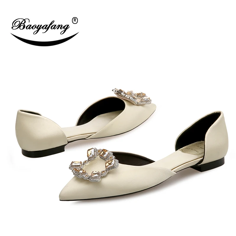 BaoYaFang New D'orsay Flats fashion shoes for woman pointed toe flats Ladies Fashion party shoes crystal Buckle party shoes
BaoYaFang New D'orsay Flats fashion shoes for woman pointed toe flats Ladies Fashion party shoes crystal Buckle party shoes