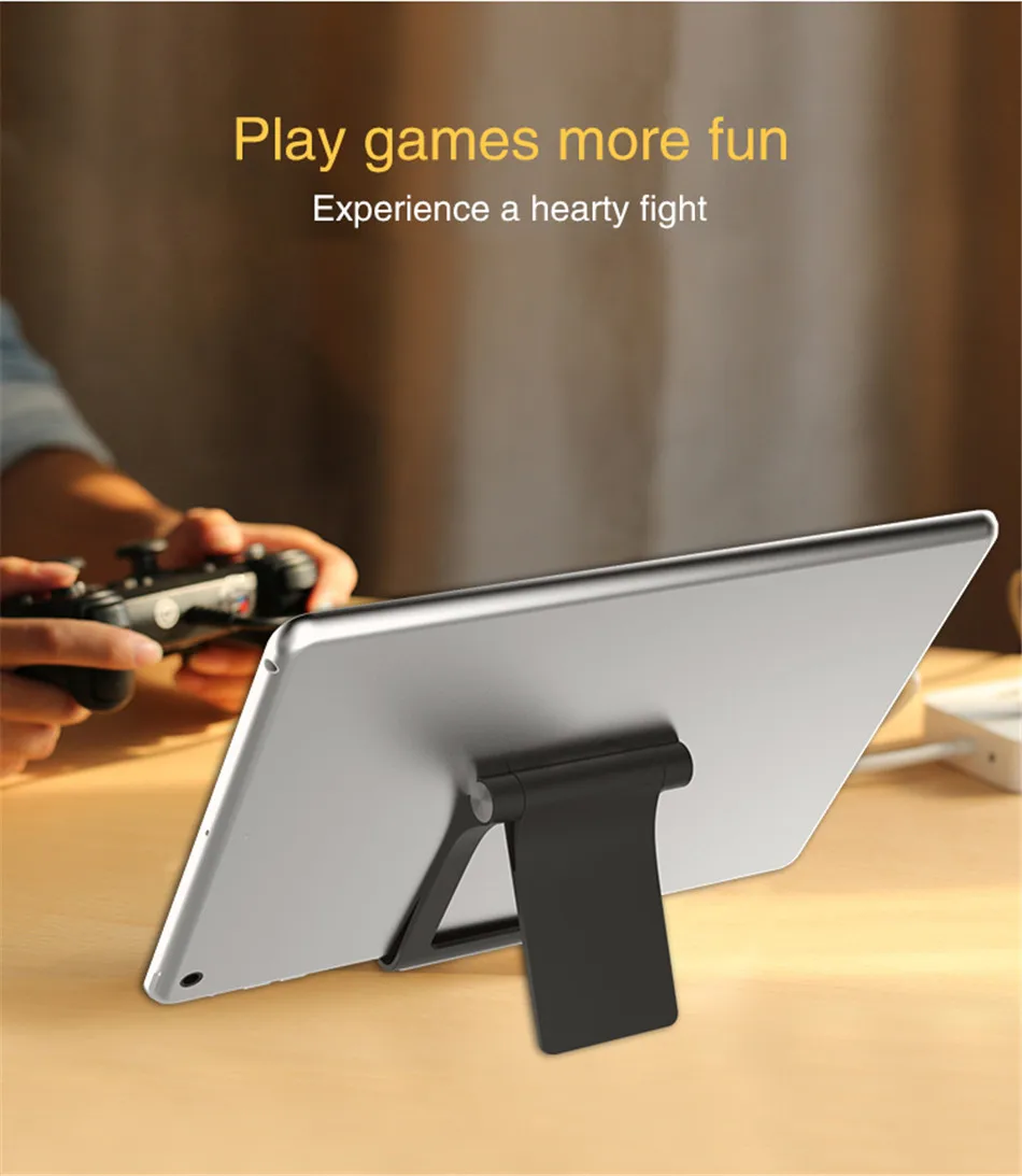 Universal Adjustable Phone Holder Stand For iPhone 7 8 Plus X Mobile Phones Hard PC Folding Tablet Stand Holder For Samsung S9 (11)