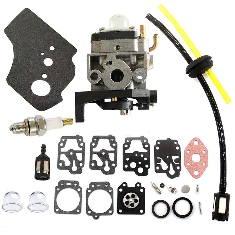 For Honda GX25 GX25N GX25NT HHT25S 16100-Z0H-825 Carburetor Spark Plug Washer Primer Bulbs Set Kit Fuel Pipe Kit
For Honda GX25 GX25N GX25NT HHT25S 16100-Z0H-825 Carburetor Spark Plug Washer Primer Bulbs Set Kit Fuel Pipe Kit