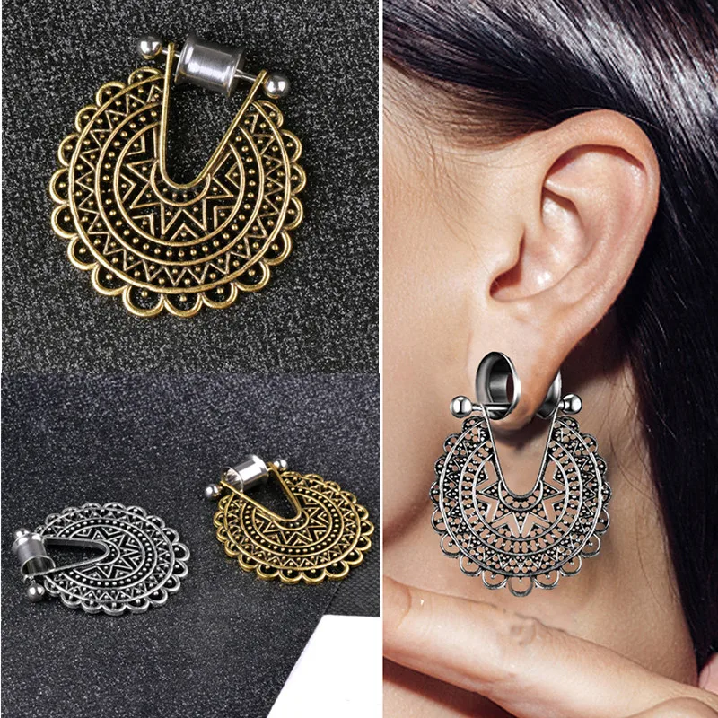 1pc Earing For Girls Steel Ear Gauges Double Flare Flesh Tunnels Body JewelryPlug Stretchers Expander Women Earing NEW
1pc Earing For Girls Steel Ear Gauges Double Flare Flesh Tunnels Body JewelryPlug Stretchers Expander Women Earing NEW