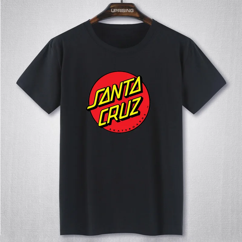 Image Hot sale mens t shirts New uprising Santa Cruz Bicycles skateboard Cotton T Shirt 100% Cotton short sleeve tee shirt t tee