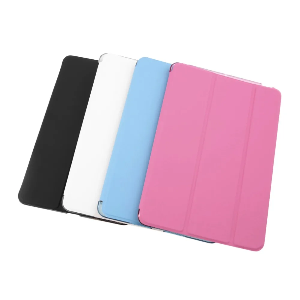New Ultra Slim Tri-Fold PU Leather Case with Crystal Hard Back Smart Stand Case Cover for iPad mini 1 2 3 7.9" tablet Flip Cover
New Ultra Slim Tri-Fold PU Leather Case with Crystal Hard Back Smart Stand Case Cover for iPad mini 1 2 3 7.9" tablet Flip Cover