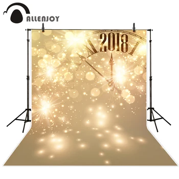 Allenjoy photography backdrop Golden 2018 New Year shining backgrounds set with clock backdrop photocall professional customize
Allenjoy photography backdrop Golden 2018 New Year shining backgrounds set with clock backdrop photocall professional customize