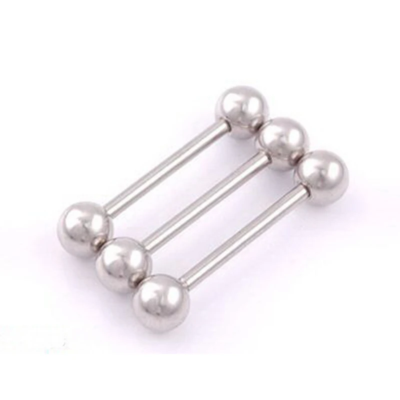 Steel Ball 14G Stainless Steel Straight Rod Tongue Nail Industrial Earrings And Breast Rings Puncture Jewelry
Steel Ball 14G Stainless Steel Straight Rod Tongue Nail Industrial Earrings And Breast Rings Puncture Jewelry