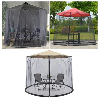 1 Pc Patio Umbrella Cover Anti-bug Zippered Practical Mosquito Netting Screen Tabel Canopy Netting for Outdoor Bar Garden
1 Pc Patio Umbrella Cover Anti-bug Zippered Practical Mosquito Netting Screen Tabel Canopy Netting for Outdoor Bar Garden