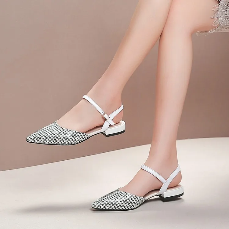 Big Size 9 10 11 12 high heels sandals women shoes woman summer ladies Lattice pointed back tripping sandals with thick heels
Big Size 9 10 11 12 high heels sandals women shoes woman summer ladies Lattice pointed back tripping sandals with thick heels
