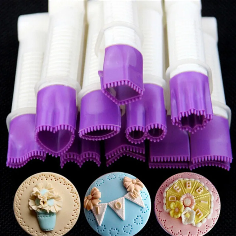 10PCS Flower Lace Edge Clip Fondant Biscuit Cutter Cake Decorating Sugarcraft Cake Tool Cupcake Cookie Pastry Mold
10PCS Flower Lace Edge Clip Fondant Biscuit Cutter Cake Decorating Sugarcraft Cake Tool Cupcake Cookie Pastry Mold