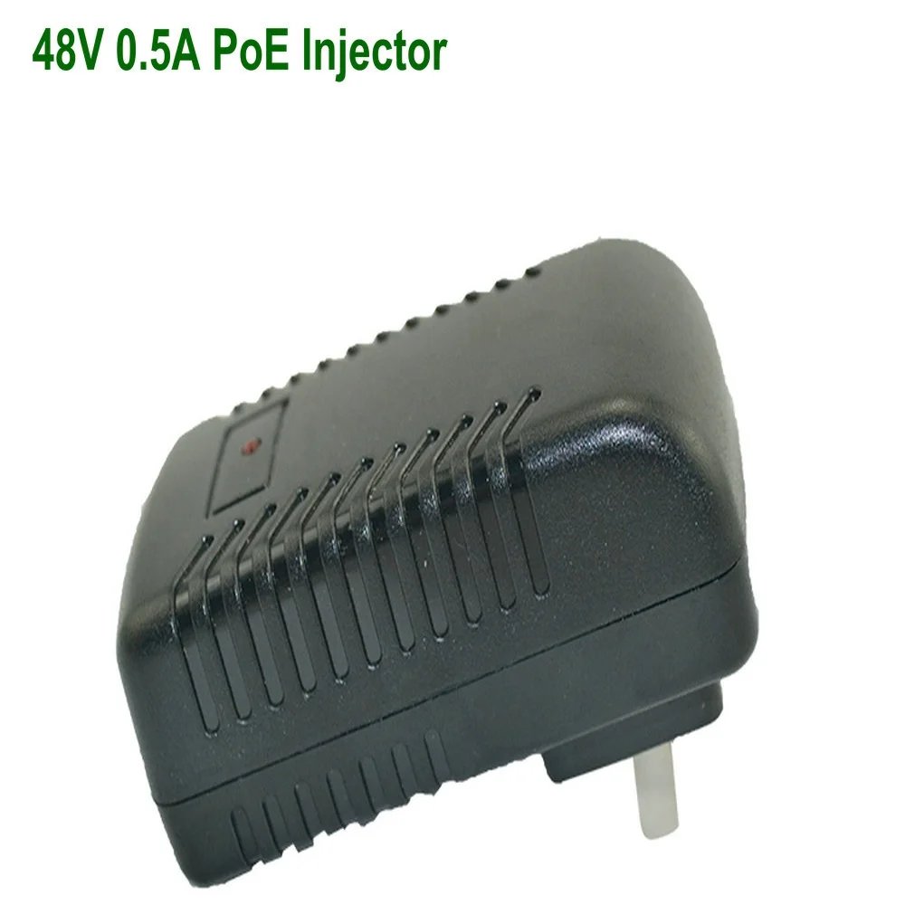 24V 1A Passive PoE Power Supply Injector Adapter with Wall Plug IEEE 802.3af Compliant 10/100Mbps for IP Camera,APand more
24V 1A Passive PoE Power Supply Injector Adapter with Wall Plug IEEE 802.3af Compliant 10/100Mbps for IP Camera,APand more