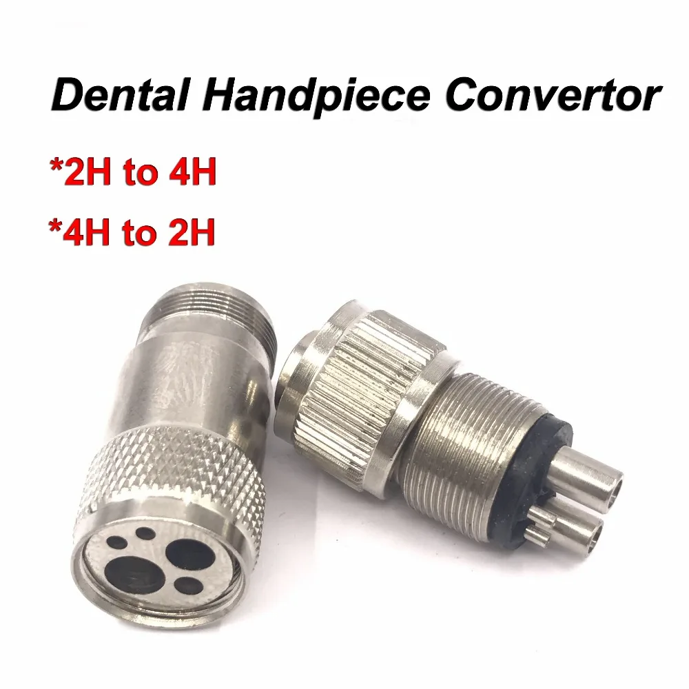 Dental turbine Handpiece adaptor Coupler Motor Convertor 2H to 4H,B2 to M4,4H to 2H,B4 to M2
Dental turbine Handpiece adaptor Coupler Motor Convertor 2H to 4H,B2 to M4,4H to 2H,B4 to M2