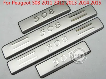 For Peugeot 508 2011 2012 2013 2014 2015 High quality stainless steel Scuff Plate/Door Sill
For Peugeot 508 2011 2012 2013 2014 2015 High quality stainless steel Scuff Plate/Door Sill