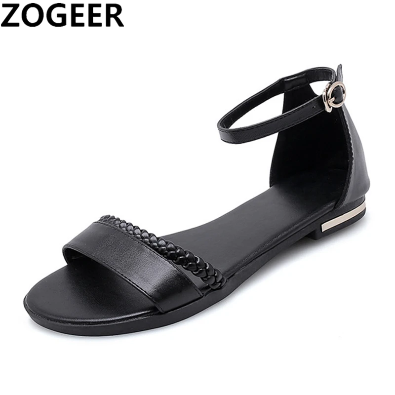 Big size 45 2019 Summer Women Sandals Gladiator Flip Flops Genuine Leather Flat Heel Casual ankle strap Woman gold Beach Shoes
Big size 45 2019 Summer Women Sandals Gladiator Flip Flops Genuine Leather Flat Heel Casual ankle strap Woman gold Beach Shoes