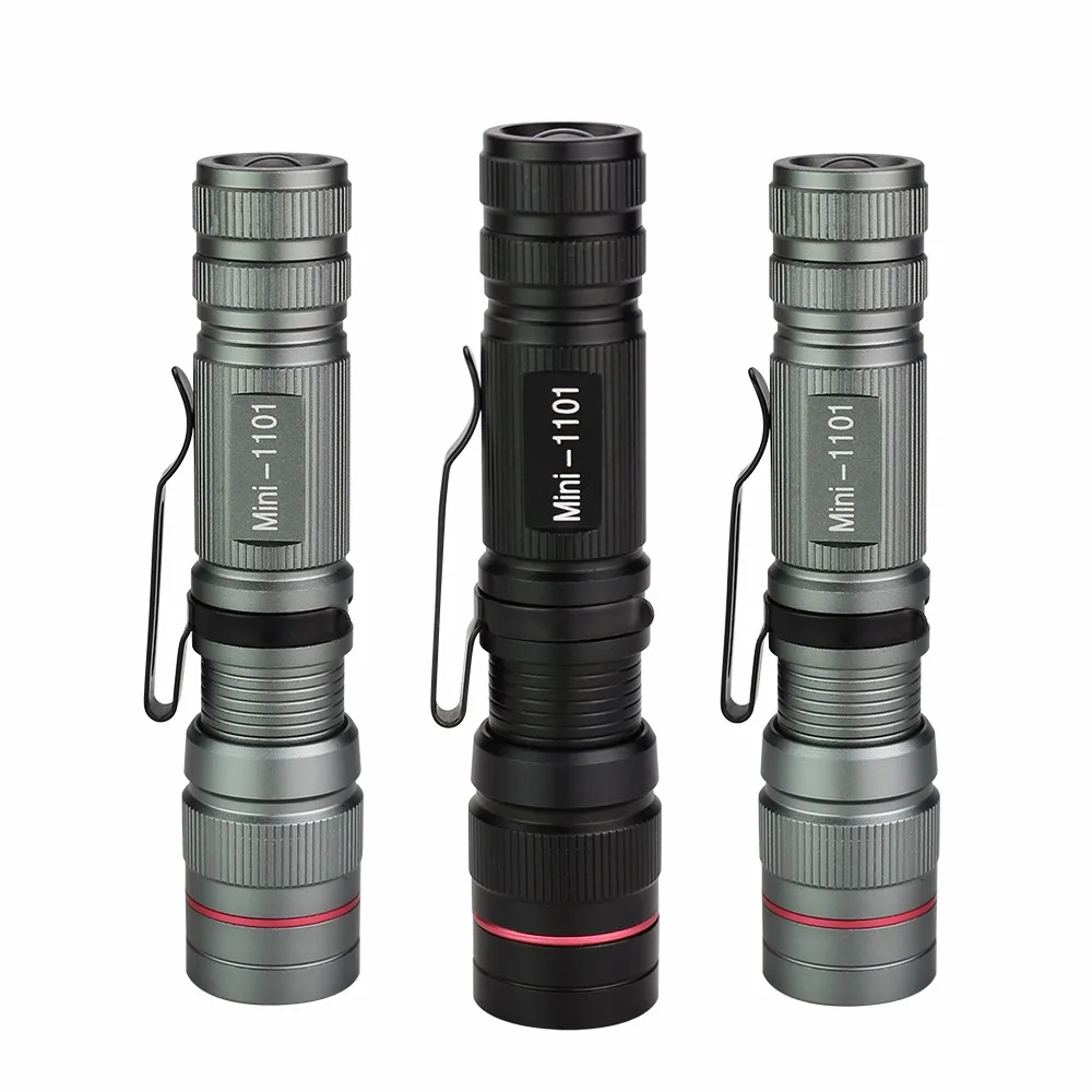 Zoomable LED Flashlight Waterproof Lantern Torche Q5 1200 Lumens Aluminum LED Torch Light 1 * AA Or 1 * 14500 Flashlights
Zoomable LED Flashlight Waterproof Lantern Torche Q5 1200 Lumens Aluminum LED Torch Light 1 * AA Or 1 * 14500 Flashlights