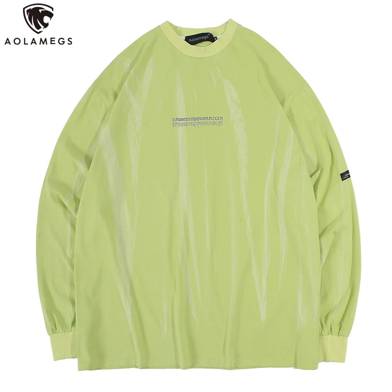Aolamegs Sweatshirt Men Solid Color O-Neck Pullover Simple Style Casual Men Tracksuit Fashion Advanced Couple Streetwear Autumn
Aolamegs Sweatshirt Men Solid Color O-Neck Pullover Simple Style Casual Men Tracksuit Fashion Advanced Couple Streetwear Autumn