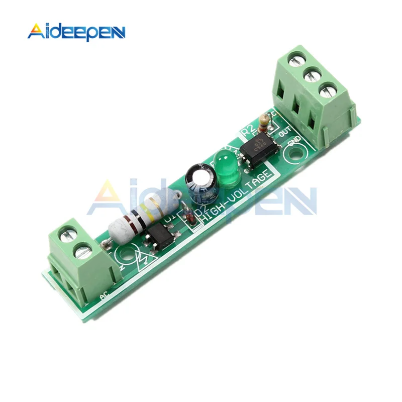 1-Bit AC 220V Optocoupler Isolation PLC Module Voltage Detect Board Adaptive 3-5V For PLC Isolamento Fotoaccoppiatore Module
1-Bit AC 220V Optocoupler Isolation PLC Module Voltage Detect Board Adaptive 3-5V For PLC Isolamento Fotoaccoppiatore Module