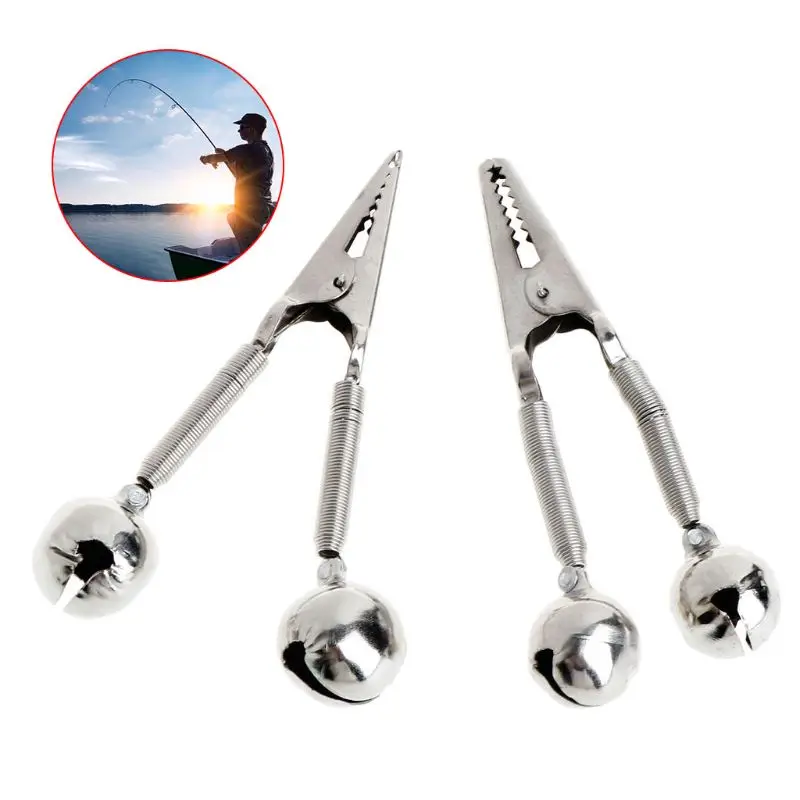 Fishing Bell Clip Fish Bite Alarm Stainless Steel Fishing Rod Clamp Ring Outdoor Y51D
Fishing Bell Clip Fish Bite Alarm Stainless Steel Fishing Rod Clamp Ring Outdoor Y51D
