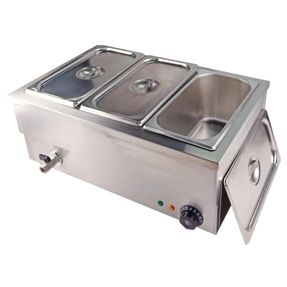 Stainless Steel Food Bain Marie Commercial Buffet Insulation Deep Soup Stove Food Warmer Machine For Kitchen Appliance
Stainless Steel Food Bain Marie Commercial Buffet Insulation Deep Soup Stove Food Warmer Machine For Kitchen Appliance