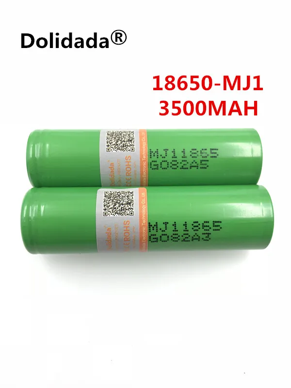 New Dolidada 100% original 18650 battery 3500mah 3.7v rechargeable battery for MJ1 18650 lithium battery 3.7 3500 mah
New Dolidada 100% original 18650 battery 3500mah 3.7v rechargeable battery for MJ1 18650 lithium battery 3.7 3500 mah