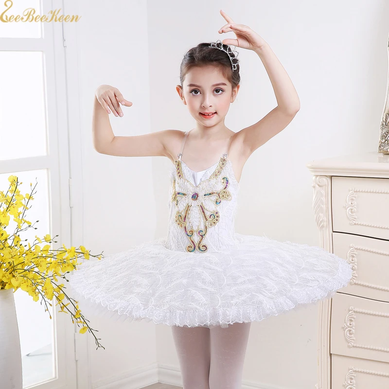 Ballet Dress White Feather Tutu Ballet Dress Women Ballet Dance Dress Girls Lake Swan Ballerina Professional Performance Costume
Ballet Dress White Feather Tutu Ballet Dress Women Ballet Dance Dress Girls Lake Swan Ballerina Professional Performance Costume