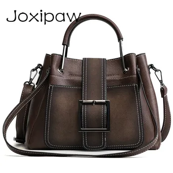 Vintage Women Handbags Patchwork Retro PU Leather Big Capacity Female Shoulder Bags Buckle Metal Tote Top Handle Bag Bolsa Mujer
Vintage Women Handbags Patchwork Retro PU Leather Big Capacity Female Shoulder Bags Buckle Metal Tote Top Handle Bag Bolsa Mujer