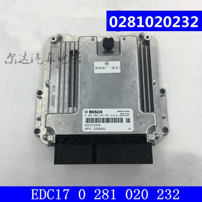 Фото Компьютерная плата ECU Weichai engine EDC17 EDC17CV54 YZ4DA2-40 0281020232 для Bosch | Автомобили и мотоциклы