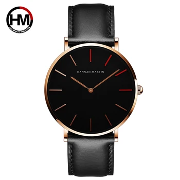 Dropshipping High Quality Rose Gold Dial Watch Men Leather Waterproof Wristwatch Women Dress Fashion Japan Quartz Movement Saat
Dropshipping High Quality Rose Gold Dial Watch Men Leather Waterproof Wristwatch Women Dress Fashion Japan Quartz Movement Saat