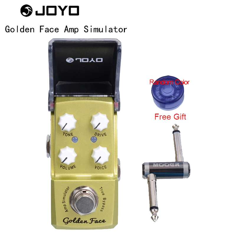 Joyo JF-308 Ironman Glod Face Amp Simulator Electric with One MOOER PC-Z Pedal Connector and One Cover Cap
Joyo JF-308 Ironman Glod Face Amp Simulator Electric with One MOOER PC-Z Pedal Connector and One Cover Cap