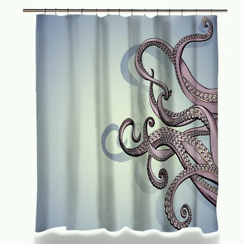 Waterproof 3D Octopus Printed Polyester Bath Shower Curtain Sets Bathroom Carpet Accessories with 12 Plastic Hooks
Waterproof 3D Octopus Printed Polyester Bath Shower Curtain Sets Bathroom Carpet Accessories with 12 Plastic Hooks