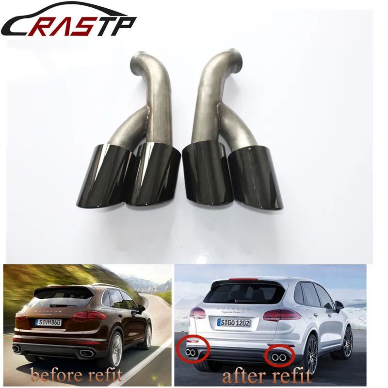 RASTP-Auto Car Stying Tail Exhaust Tips Muffler Pipe For Porsche Cayenne 2015 RS-CR8100
RASTP-Auto Car Stying Tail Exhaust Tips Muffler Pipe For Porsche Cayenne 2015 RS-CR8100