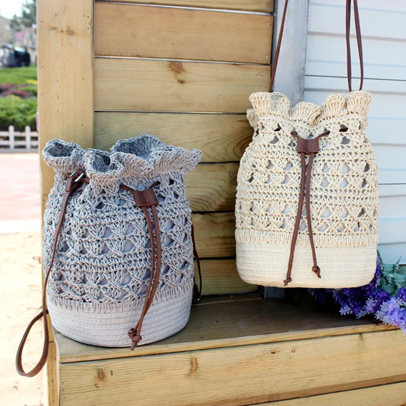 Hot women handbags casual beach woman shoulder Women Fashion Solid Color High Capacity Weave Tassels Shoulder Bucket Bag
Hot women handbags casual beach woman shoulder Women Fashion Solid Color High Capacity Weave Tassels Shoulder Bucket Bag