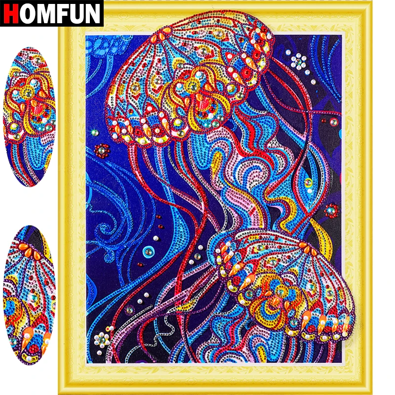 HOMFUN 5D алмаз Краски ing животные специально Форма Алмазная вышивка медузы красочные Краски с бриллиантами Набор для творчества 40x50cm
HOMFUN 5D алмаз Краски ing животные специально Форма Алмазная вышивка медузы красочные Краски с бриллиантами Набор для творчества 40x50cm