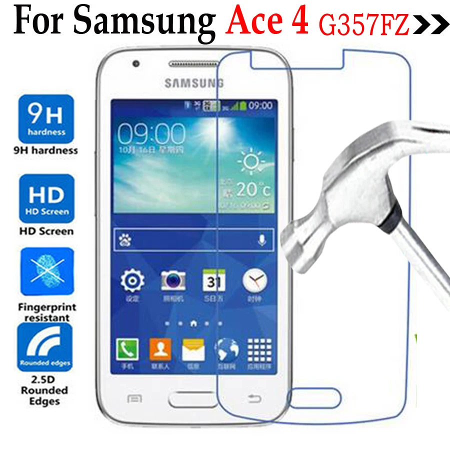 Ace 4 Tempered glass For Samsung Galaxy Ace 4 Style LTE G357FZ G357 Case For Samsung G357FZ Screen Protector protective film
Ace 4 Tempered glass For Samsung Galaxy Ace 4 Style LTE G357FZ G357 Case For Samsung G357FZ Screen Protector protective film