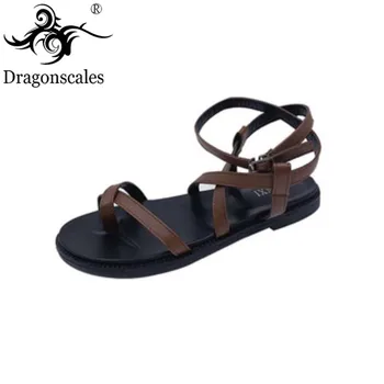 2019 Women's Cross Delt Summer Flat Sandals Fashion Trend Wild Women's Shoes Breathable Comfortable Lightweight Flat Sandals
2019 Women's Cross Delt Summer Flat Sandals Fashion Trend Wild Women's Shoes Breathable Comfortable Lightweight Flat Sandals