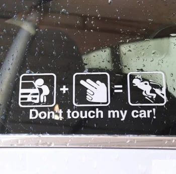 LEFT SIDE Car Stickers Glass Body Stickers Ccreative Text Don't Touch My Car Personality Reflective Stickers Cartoon Stickers
LEFT SIDE Car Stickers Glass Body Stickers Ccreative Text Don't Touch My Car Personality Reflective Stickers Cartoon Stickers
