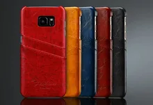 Luxury Leather font b Case b font For font b Samsung b font Galaxy S5 S6
