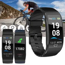 2019 Mới Thời Trang S7 Trái Tim Tỷ Lệ & Ngủ Màn Hình IP68 Không Thấm Nước Vòng Đeo Tay Thông Minh Xem Pedometer silica gel đồng h(China)