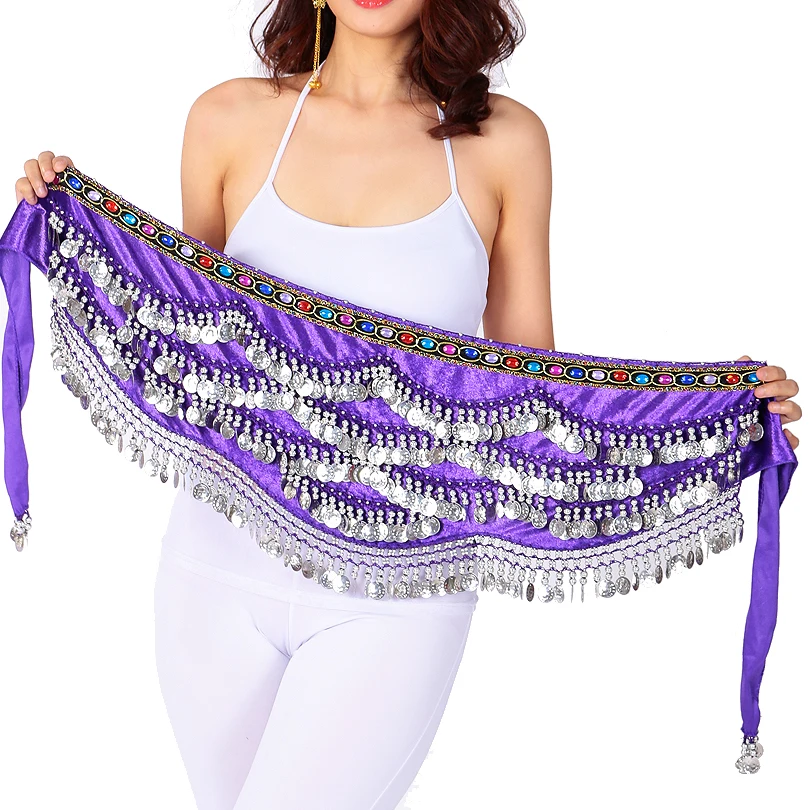 Ladies Bellydance Hip Scarf Belly Dance Costume Belt Indian Dancer Hip Skirt Wrap Tops Bead & Silver 310 Cions Velvet
Ladies Bellydance Hip Scarf Belly Dance Costume Belt Indian Dancer Hip Skirt Wrap Tops Bead & Silver 310 Cions Velvet