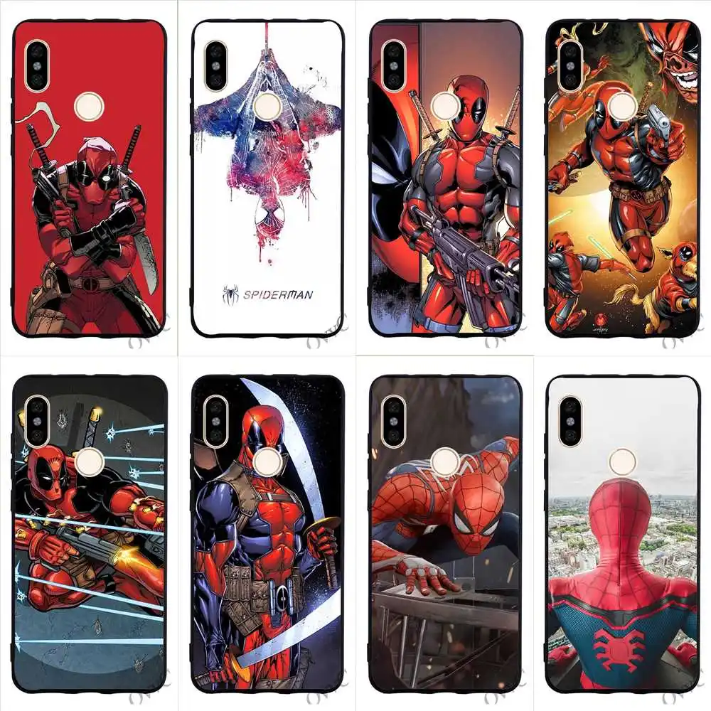 Slim Spider Man Deadpool Phone Cover for Xiaomi Redmi Note 4X Case 4A 5 Plus 5A Prime 6A 5 6 Pro Cases Skin
Slim Spider Man Deadpool Phone Cover for Xiaomi Redmi Note 4X Case 4A 5 Plus 5A Prime 6A 5 6 Pro Cases Skin