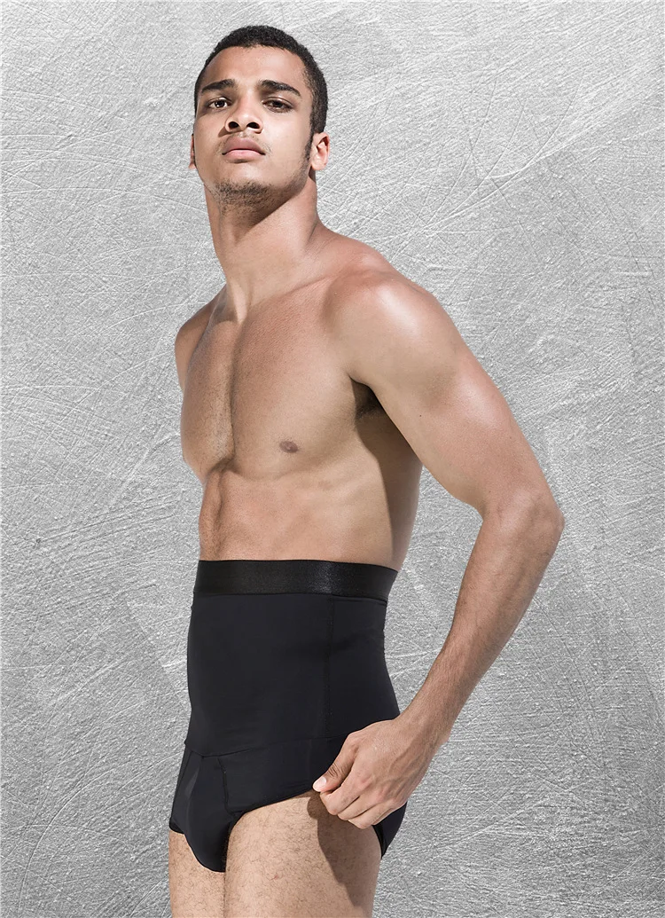 2019 Men's High Waist Slimmer Body Shaper Tummy Control Shapewear Double-Layer Belt Anti-Curling Briefs Triangle Underwear
2019 Men's High Waist Slimmer Body Shaper Tummy Control Shapewear Double-Layer Belt Anti-Curling Briefs Triangle Underwear