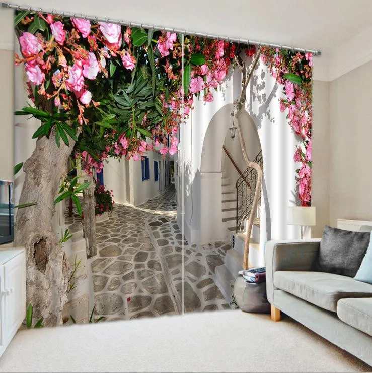 Courtyard Curtains Bedding Living Room or Hotel Cortians Sunshade Window Curtains 3D Tridimensional Scenery Printing
Courtyard Curtains Bedding Living Room or Hotel Cortians Sunshade Window Curtains 3D Tridimensional Scenery Printing