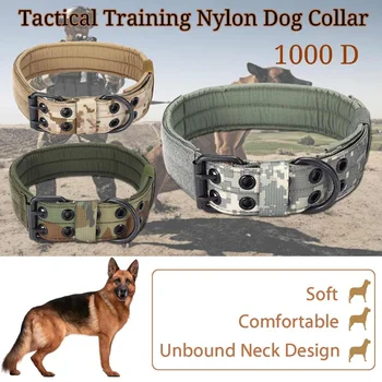 Soft Nylon Dog Collar Dog Neck Tactical Training Collar 5 Adjustable Hole Pet Military Collar For Outdoor Training Leash Harness
Soft Nylon Dog Collar Dog Neck Tactical Training Collar 5 Adjustable Hole Pet Military Collar For Outdoor Training Leash Harness