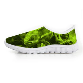 Noisy Designs Green Chameleon Prints Women Summer Mesh Shoes Slip-on Lightweight Breathable Casual Shoes Beach Flats
Noisy Designs Green Chameleon Prints Women Summer Mesh Shoes Slip-on Lightweight Breathable Casual Shoes Beach Flats