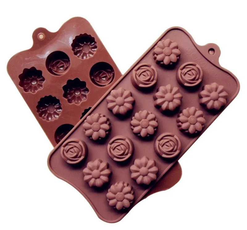 Cavity Silicone Flower Rose Mold Chocolate Cake Soap Mold Baking Ice Tray Mould Household Cake Mould Bakeware Decoration
Cavity Silicone Flower Rose Mold Chocolate Cake Soap Mold Baking Ice Tray Mould Household Cake Mould Bakeware Decoration