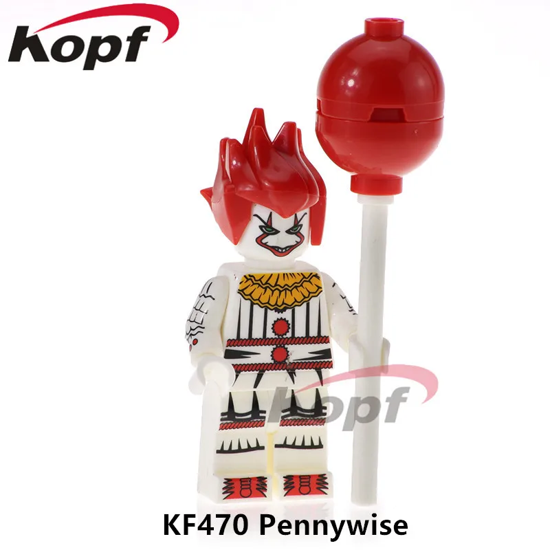 KF470 Building Blocks Super Heroes The Clown Pennywise Redux Joker With Balloon Bricks Action Model Figures For Children Toys
KF470 Building Blocks Super Heroes The Clown Pennywise Redux Joker With Balloon Bricks Action Model Figures For Children Toys