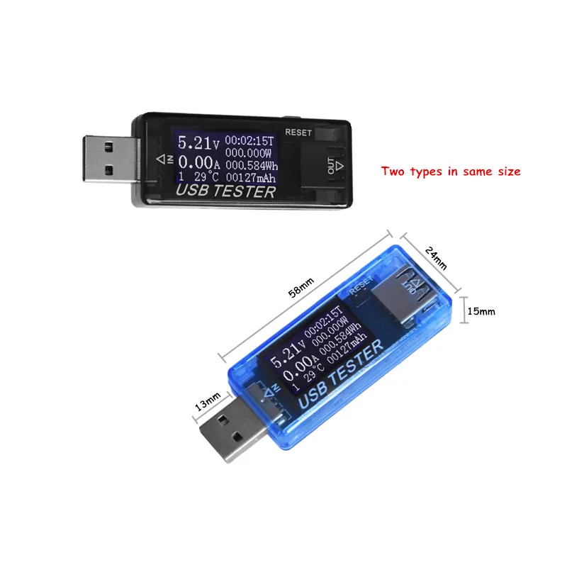 8 в 1 тестер напряжения QC2.0 3 0 4 30 электрической мощности USB измеритель тока монитор