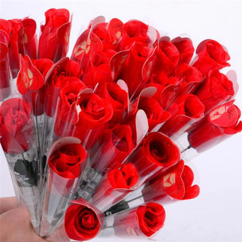 Artificial Rose Bouquet Handmade Simulation Flower Red/Pink Rose Flowers Valentine's Day Gift
Artificial Rose Bouquet Handmade Simulation Flower Red/Pink Rose Flowers Valentine's Day Gift