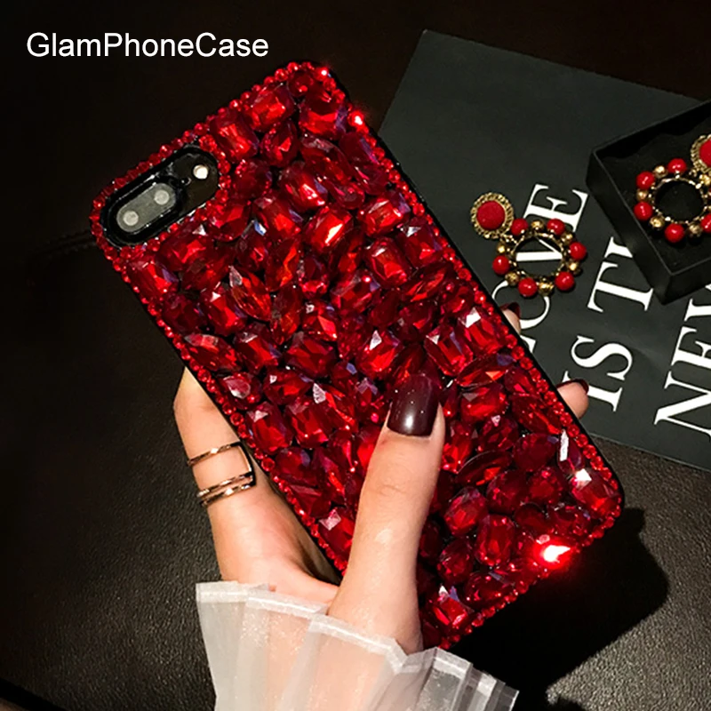 3D Red Bling Crystal Rhinestone Back Case for iPhone 7 7plus 6 6plus 6S 6Splus Hard Women Diamond Case Cover
3D Red Bling Crystal Rhinestone Back Case for iPhone 7 7plus 6 6plus 6S 6Splus Hard Women Diamond Case Cover