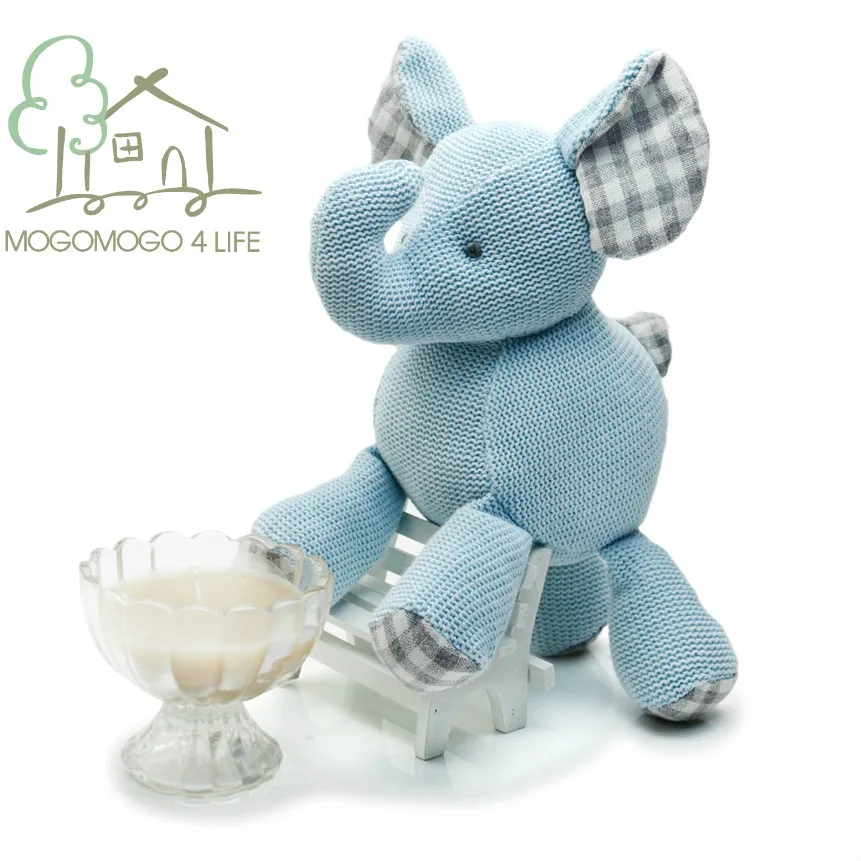 Luxury 20cm hand-made stuffed cute elephant plush toys for newborn babies 0-12month-3years, 100% cotton knit, as birthday gifts
Luxury 20cm hand-made stuffed cute elephant plush toys for newborn babies 0-12month-3years, 100% cotton knit, as birthday gifts