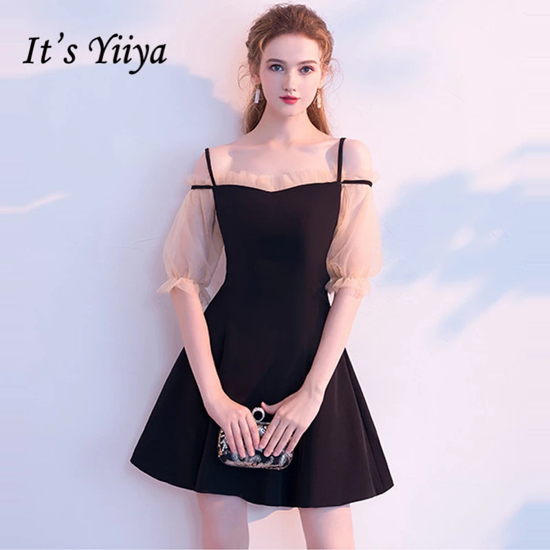 It's YiiYa Cocktail Dress 2018 Party Spaghetti Strap Half Sleeve Illusion Quality Fashion Designer Cocktail Gowns LX943
It's YiiYa Cocktail Dress 2018 Party Spaghetti Strap Half Sleeve Illusion Quality Fashion Designer Cocktail Gowns LX943